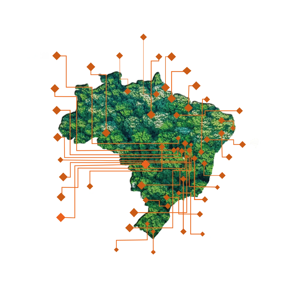 Mapa de equipamentos Verdetec